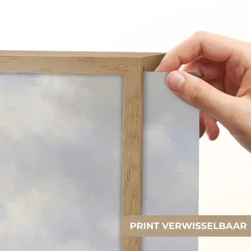 Molen - Willem Roelofs - Oude meesters - Kunst Light Box met batterij (Wandlamp) middel -USP_websiteprintNL