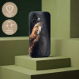 Roofvogel - Buizerd - Bruin Toughcase MagSafe Apple iPhone 17 klein -USP_PrintM_DE