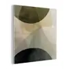 Vlakken - Abstract - Beige - Cirkels plexiglas 5mm klein -z3d