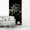 Gipskruid - Bloemetjes - Wit - Minimalistisch fotobehang vinyl groot -woonkamer