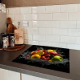 Fruit - Appel - Sinaasappel - Rode vruchten - Water Inductie beschermer vinyl 3mm middel -sfeer3