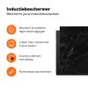 Zwart - Marmer Inductie beschermer vinyl 3mm klein -zzzzzzz-td-ups