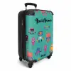 Robo rave NBS - Handbagage koffer - Kinderen Unisex middel -productfoto_3d