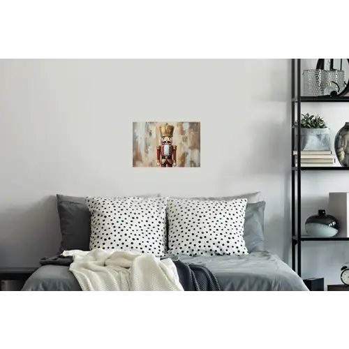 Kerst - Poppetje - Abstract Muursticker klein -slaapkamer