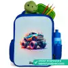 Fierce Wheels Kinderrugzak - Blauw middel -inhoud_NL
