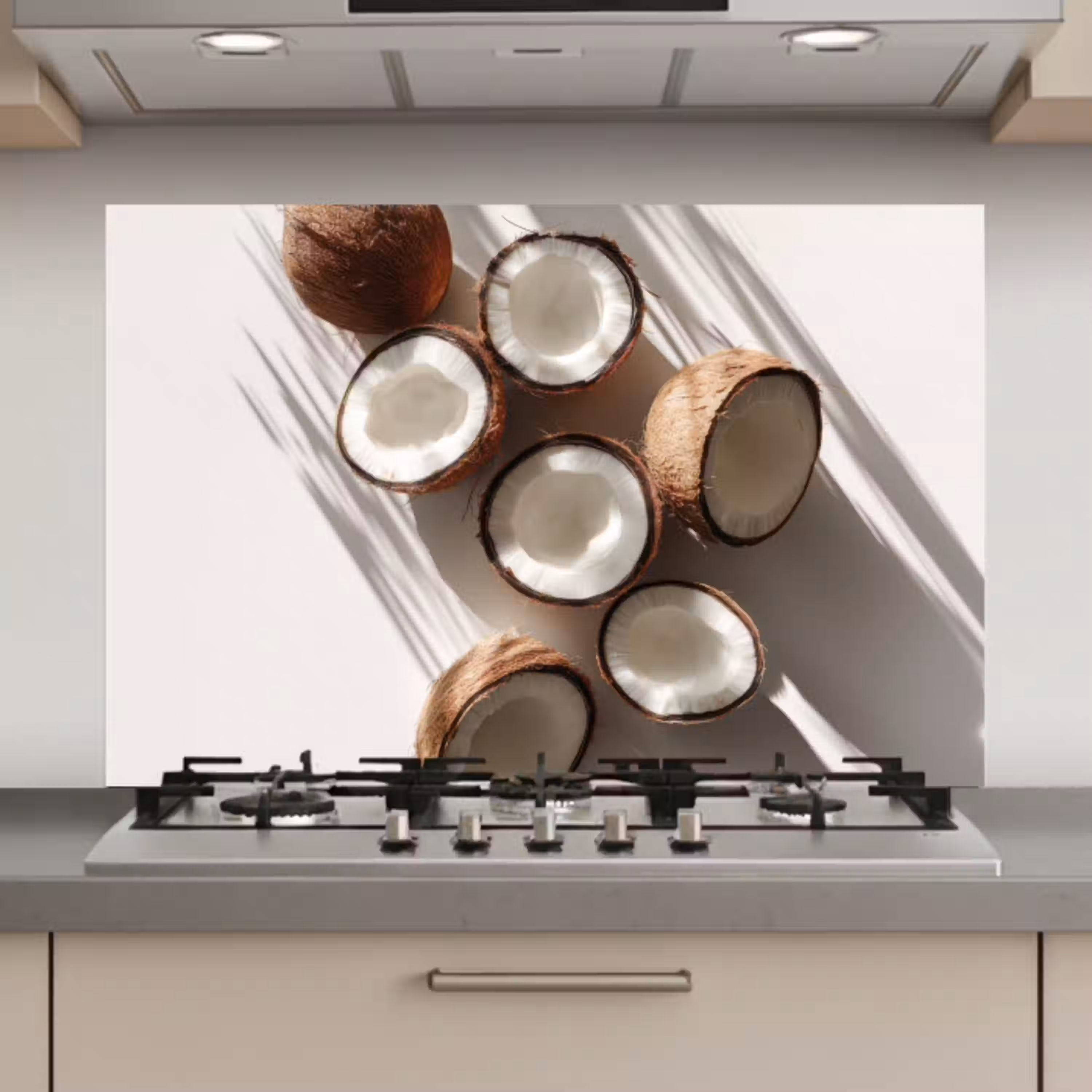 Kokosnoten - Bruin - Shaduw keuken achterwand spatscherm klein -3d_website