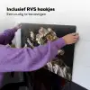 Bloemen - Vaas - Kunst - Stilleven Inductie beschemer met haakjes klein -ky-ophangen-nl