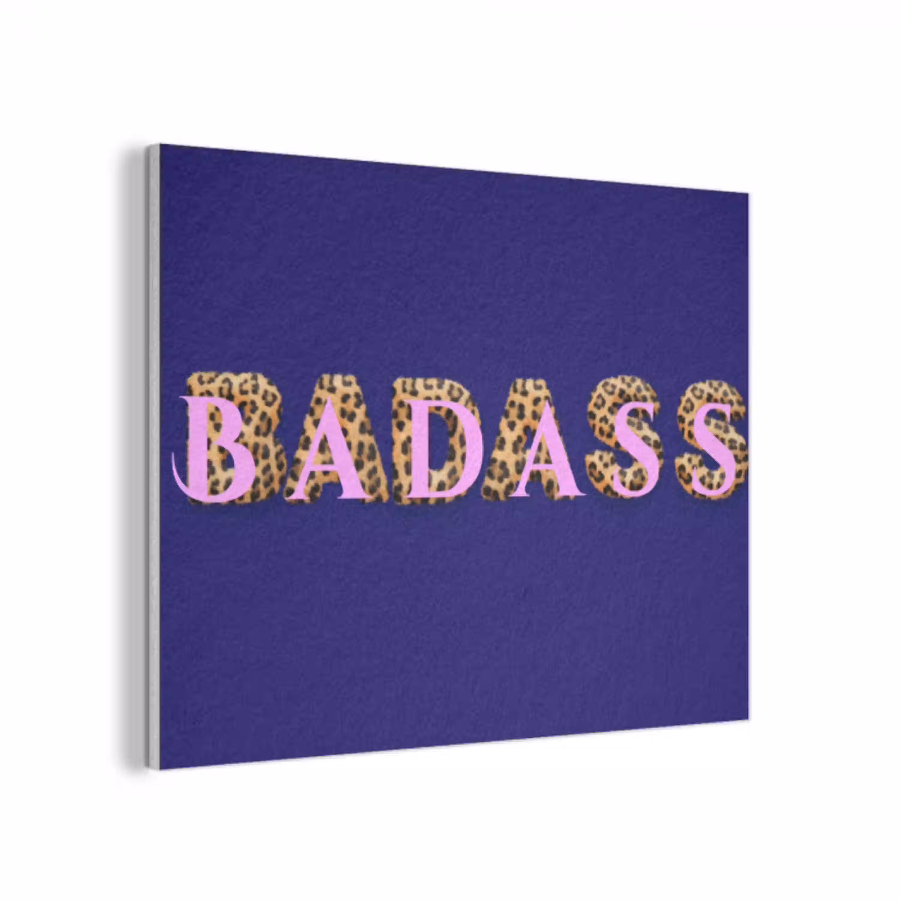 Badass - Panterpint - Schaduw - Roze PET vilt klein -3d