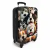 Blaffende Bengeltjes NBS - Handbagage koffer - Unisex middel -productfoto_3d