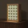 Patroon - Tegel - Groen Light Box met kabel (Tafellamp) klein 925 -z3d_website