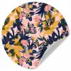 Zomer - Vlinder - Roze - Geel Wandcirkel behangsticker klein 186 -3d
