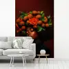 Vrouw - lychee - exotisch fotobehang vinyl groot -woonkamer