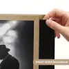 Saxofonisten - Hoeden - Rook - Licht Light Box met batterij (Wandlamp) middel -USP_websiteprintNL