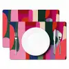 Kleurvakken - Recht - Rond - Abstract Placemat vinyl groot -zzsfeer2_Kitchenyeah-website