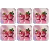Disco - Fruit - Glitter - Strawberry onderzetter kurk middel -zkaufland3dotto