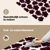 Bloemen - Aquarel - Paars Inductie beschemer met haakjes klein 777 -ky-schoon-nl