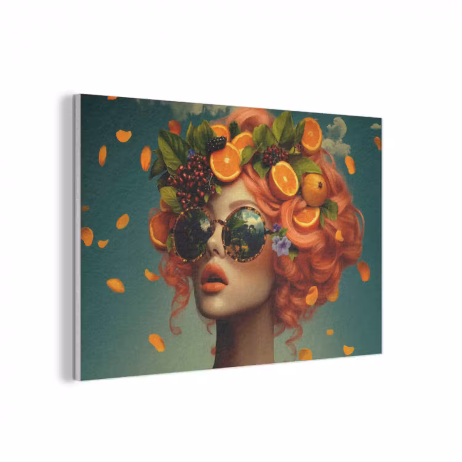 Akustikbild - Weiblich - Orange - Beere - Orange