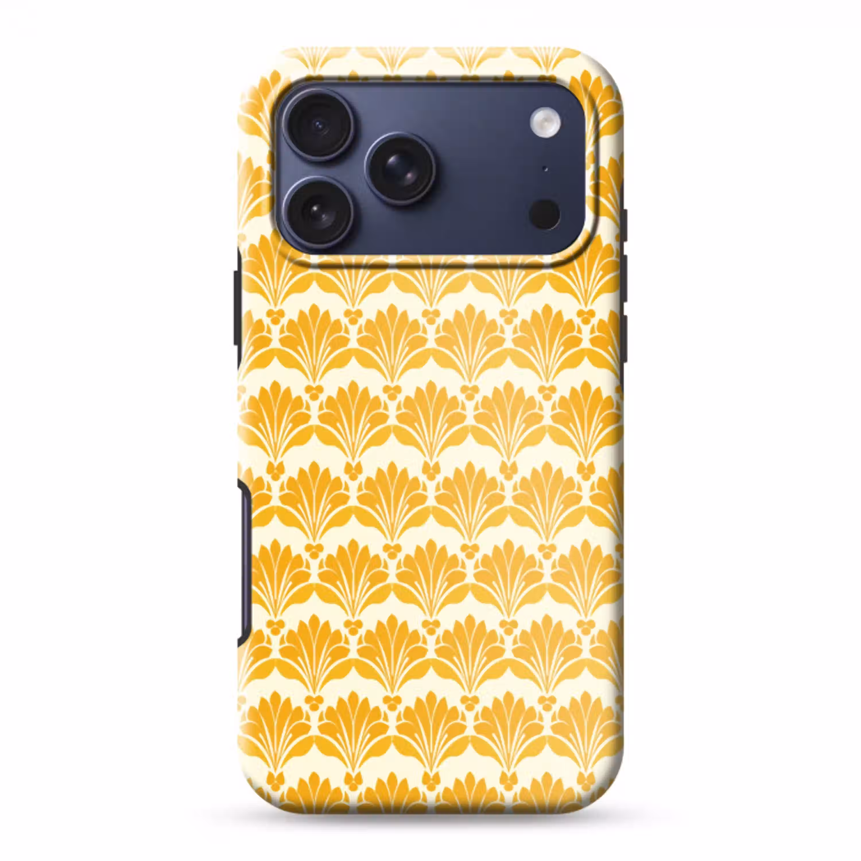 Patroon - Motief - Geel Toughcase MagSafe Apple iPhone 17 Pro Max klein 1019 -3d