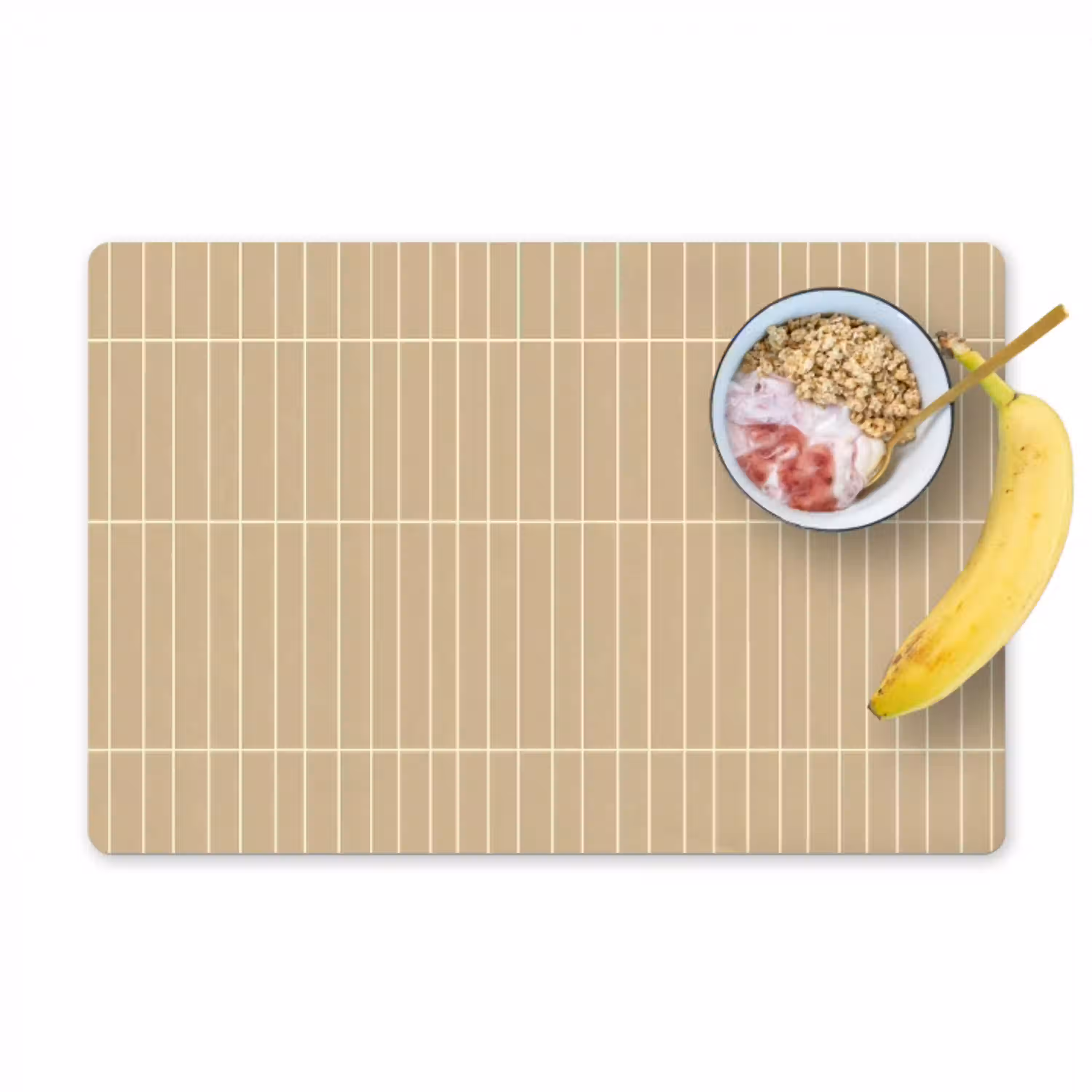 Verticaal - Wandtegel - Zand - Beige Placemat vinyl groot 368 -zzzproduct_Kitchenyeah-website