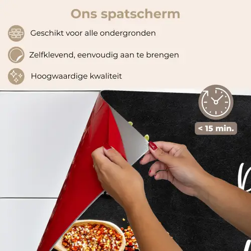 Quotes - Spreuken - Keuken - Papa's keuken - Papa keuken achterwand spatscherm klein -spatscherm_NL
