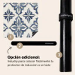 Tegels - Spaans - Patronen - Keramiek Inductie beschermer vinyl 3mm middel -zzzzzzz-induclip_ES