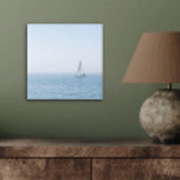 Horizon - Zeilboot - Zee aluminium wit klein -sfeer2
