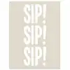 Vintage - Decoratie - Japandi - Wit poster papier klein -3d