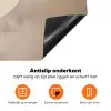 Vogel - Beige - Japandi Inductie beschermer vinyl 3mm klein -zzzzzzz-td-onderkant
