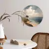 Klif - Zee - Boom Wandcirkel plexiglas klein -sfeer4