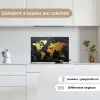Wereldkaart - Goud - Marmer keuken achterwand spatscherm klein -sfeer4_FR