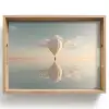Luchtballon - Wolken - Water - Blauw Dienblad Rechthoek middel -z3d_shopping