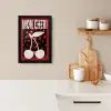 Kersen - Illustratie - Rood KitchenYeah - Keuken - Fotolijst klein -sfeer1