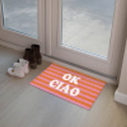 Ciao - Quote - Strepen Deurmat klein -sfeer3