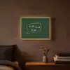 Tekstwolkje - Donkergroen - BLAH BLAH BLAH Light Box met batterij (Wandlamp) middel -sfeer4