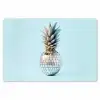 Blauw - Ananas - Disco - Discobal Placemat vinyl groot -zzsfeer1_Kitchenyeah-website
