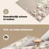 Schelpen - Zeesterren - Strand Inductie beschemer met haakjes klein -ky-schoon-nl