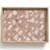 Roze - Decoratie - Stenen - Terrazzo Dienblad Rechthoek middel -z3d_shopping