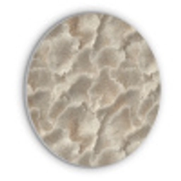 Waaierstructuren - Beige - Vezeltextuur Akoestische PET Vilt - Rond klein 838 -3d