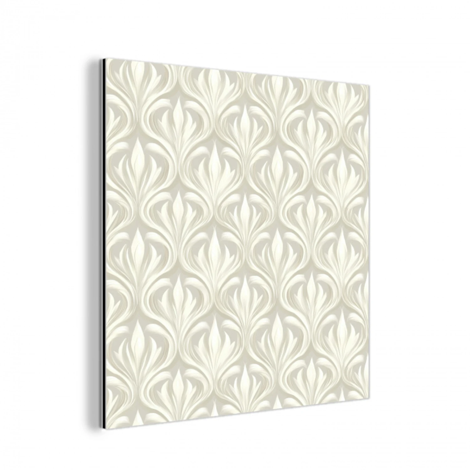 Barok - Patroon - Beige aluminium wit klein 46 -3d