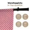 Bonjour - Stippen - Roze- Geel Wandkleed katoen klein -tsfeer2_DE