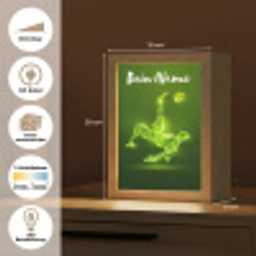 Voetbal - Groen - Omhaal Light Box met kabel (Kinderlampje) klein -USP_websiteoverzichtDE