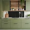 Bestek - Staand - Zwart - Wit keuken achterwand 2 middel -sfeer3