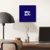 Blauw - Why not - Minimalistisch aluminium wit klein -sfeer5