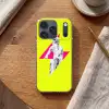 Beeld - Man - Bliksemschicht - Geel Telefoonhoesje iPhone 17 Pro klein -sfeer1