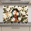 Illustratie - Vrouw - Madeliefjes - Wit keuken achterwand spatscherm klein -3d_website