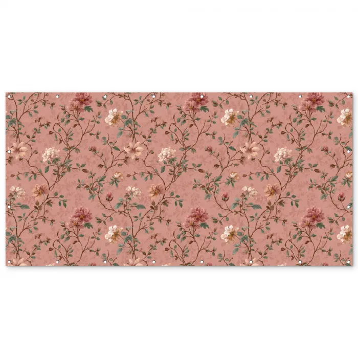Botanisch - Bloemen - Roze Balkonbeschermer Duitsland klein 596 -zz_3d
