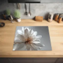 Bloem - Wit - Neutraal Inductie beschermer vinyl 3mm middel -sfeer5