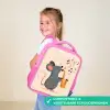 Muis - Saxofoon - Muzieknoten Kinderrugzak - Roze middel -sfeer3_NL