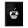 Appel - Metallic - Symmetrisch fotolijst zwart zonder passe partout klein -3d