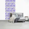 Blauw - Patroon - Beige - Abstract fotobehang vinyl groot 64 -slaapkamer